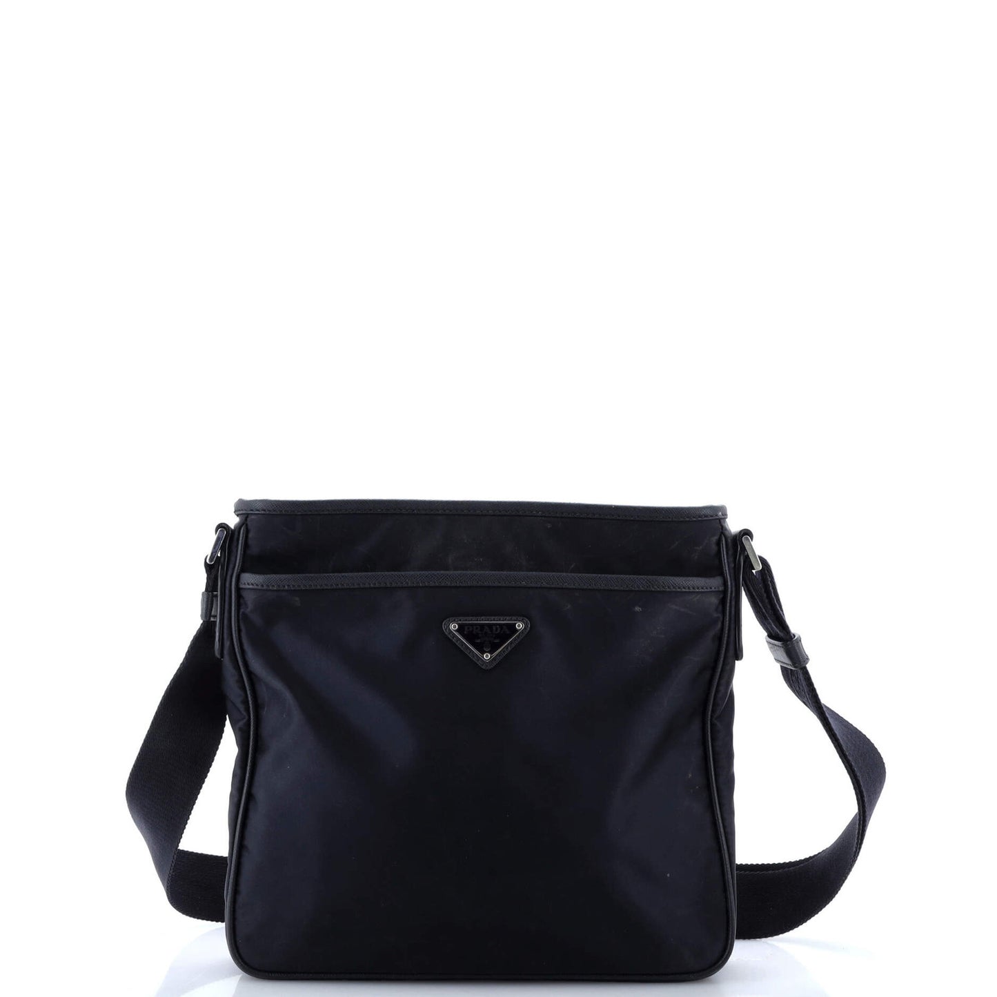 Prada Front Pocket Messenger Bag Tessuto Medium