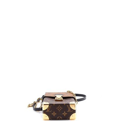 Louis Vuitton Camera Box Nm Handbag Studded Reverse Monogram Canvas