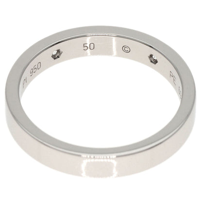 Cartier   Ring Engraved 2P Diamond #50 Platinum