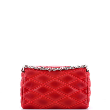 Louis Vuitton Go-14 Handbag Malletage Leather Pm