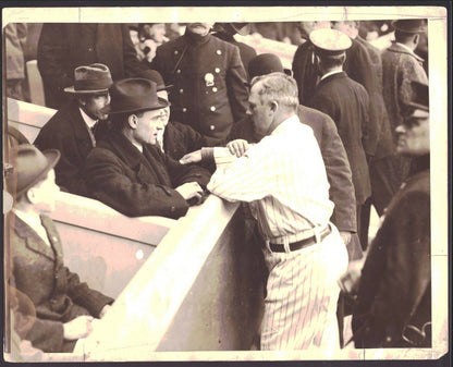 John Mcgraw New York Giants Hof 1914 Type 1 Wire/Press 7X9 B/W Photo 151646