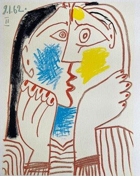 Pablo Picasso Lithograph Coa Signed In Pen Numbered In Pencil Art
