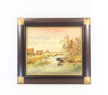 G. Den Hollander Original Oil Painting 