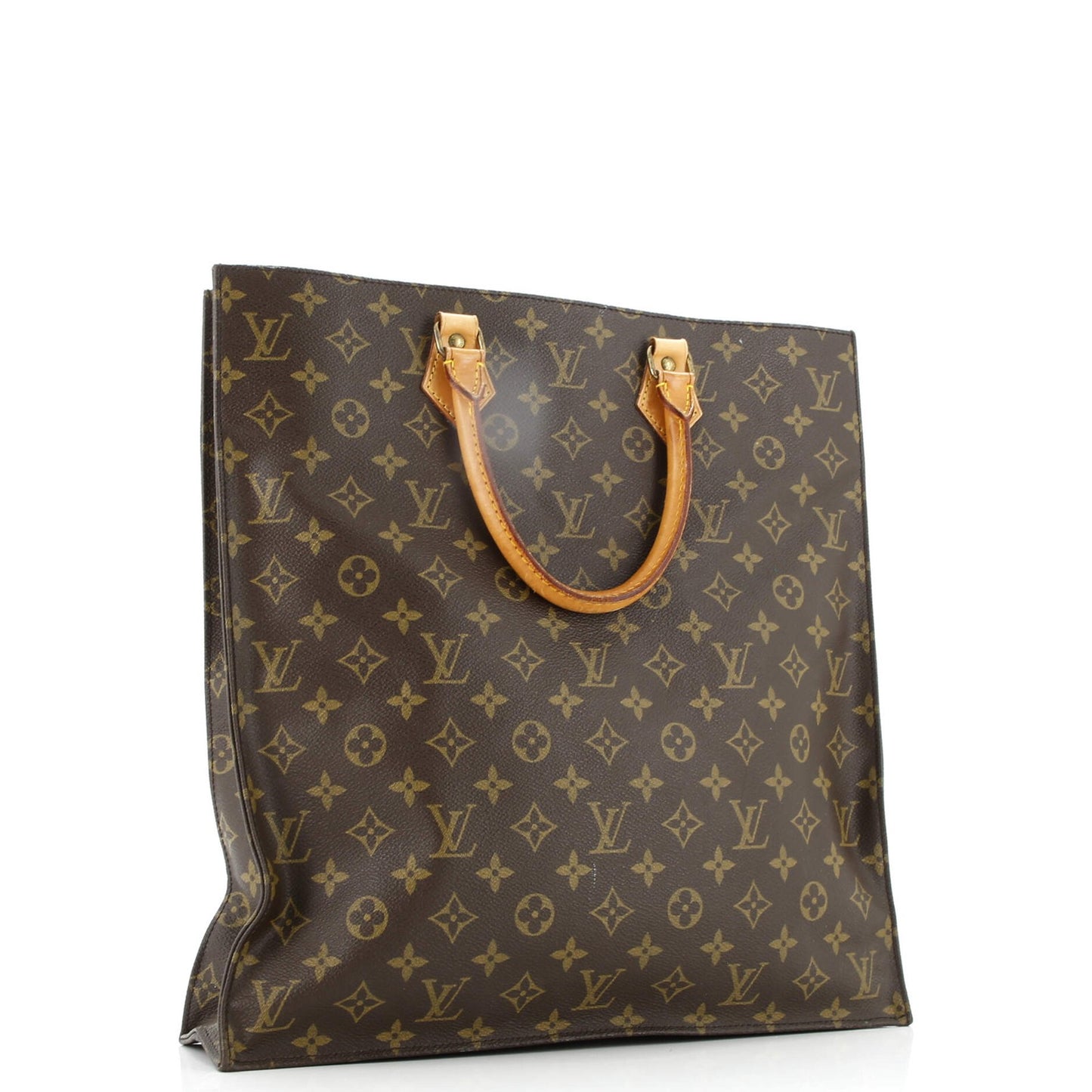 Louis Vuitton Vintage Sac Plat Bag Monogram Canvas