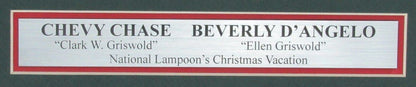 Chevy Chase/Beverly D'Angelo Autographed 11X14 Photo Framed Jsa