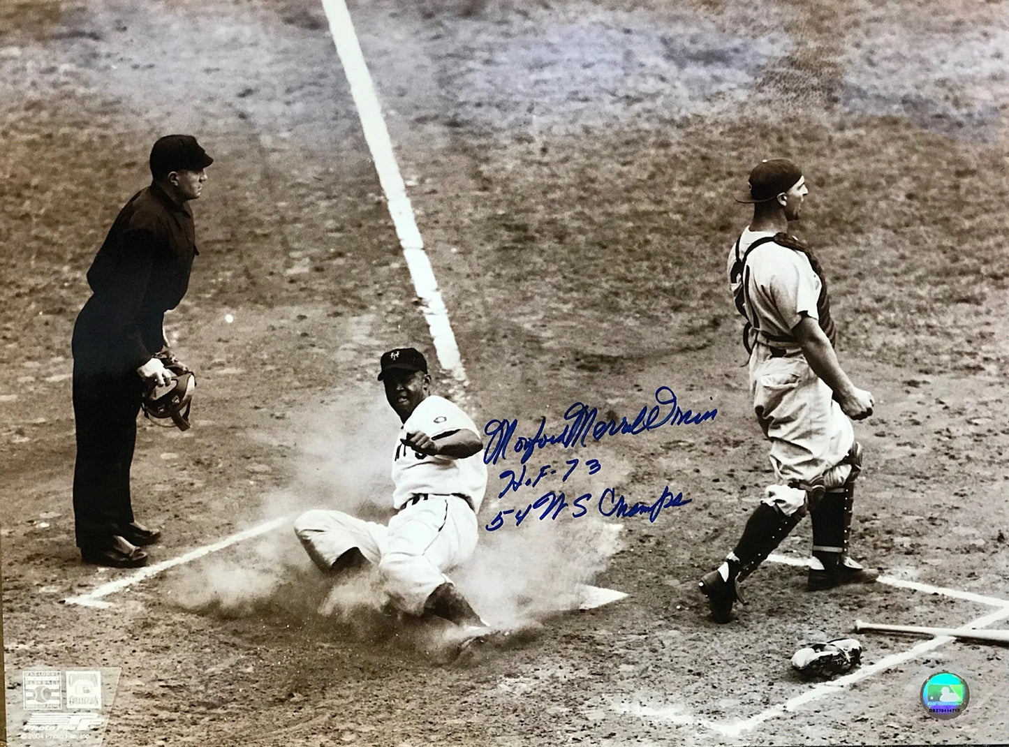 Monte Irvin Autographed 16X20 Baseball Photo