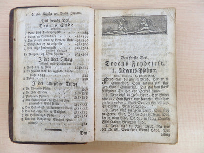 Hans Adolph Brorson ?Troens Rare Klenodie?, 1834, First Edition, Danish Hymnal