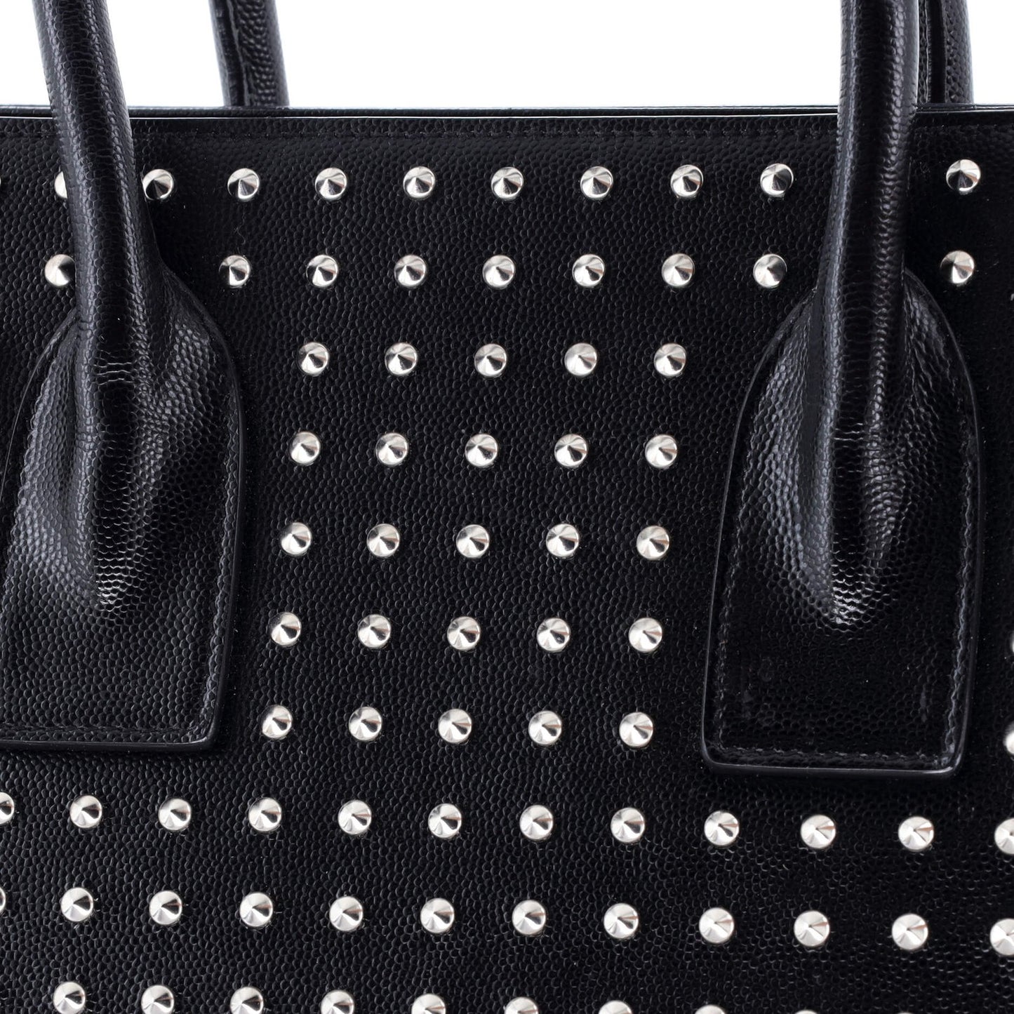 Saint Laurent Sac De Jour Bag Studded Leather Small