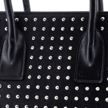 Saint Laurent Sac De Jour Bag Studded Leather Small