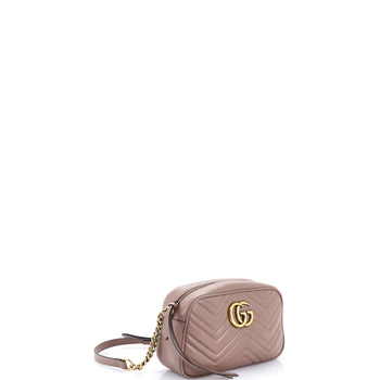 Gucci Gg Marmont Shoulder Bag Matelasse Leather Small