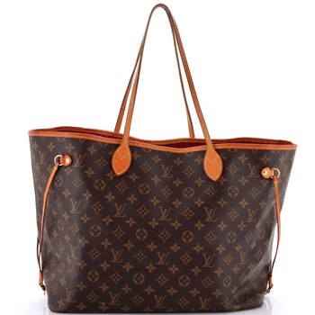 Louis Vuitton Neverfull Nm Tote Monogram Canvas Gm