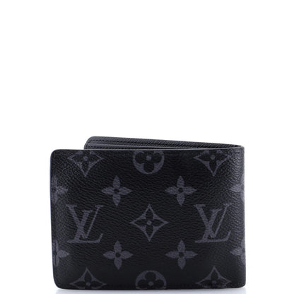 Louis Vuitton Slender Wallet Monogram Eclipse Canvas