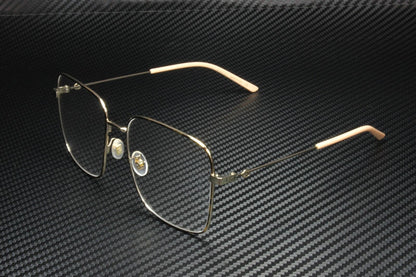 GUCCI GG0445O 003 Gold Women's Authentic Eyeglasses Frame 56 mm
