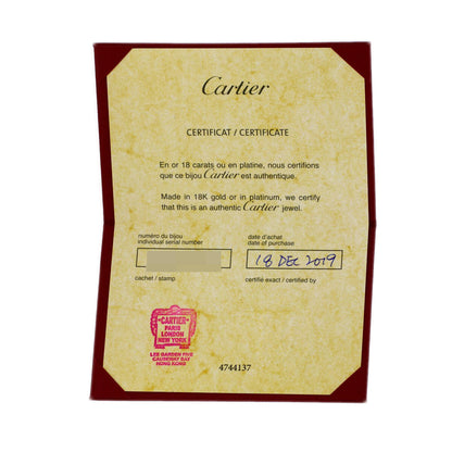 Cartier Ring Etansel De Cartier Diamond # 49 K18