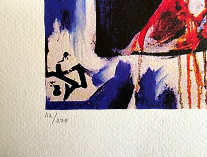 Paul Mccartney 'Eulogy To David Bowie' Lithograph