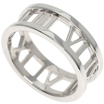 TIFFANY&Co.   Ring Atlas open K18 White Gold