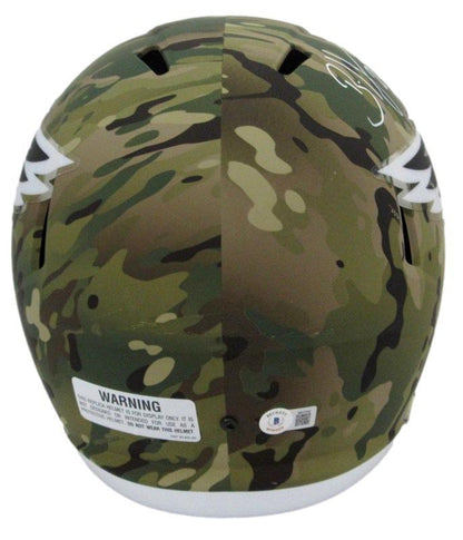 Brian Dawkins Hof Autographed Full Size Camo