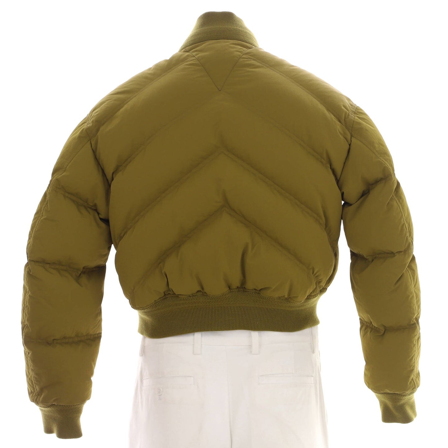 Bottega Veneta Men'S Padded Short Bomber Jacket Nylon