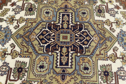 8X10 Ft Heriz Serapi Oriental Rug Traditional