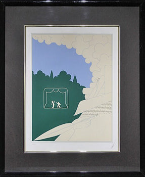 Erte Original Serigraph Print 