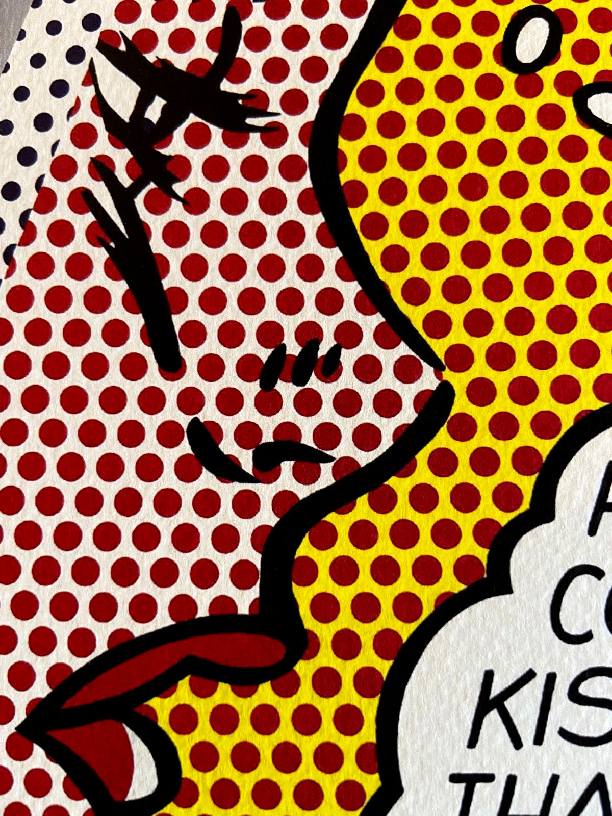 Roy Lichtenstein. Signed Numbered Limited Lithograph Coa