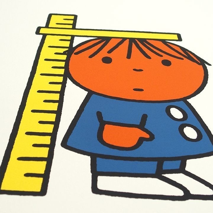 Dick Bruna Signed Silkscreen "Scale" 1991 Limited Edition 96/100 Miffy Artist