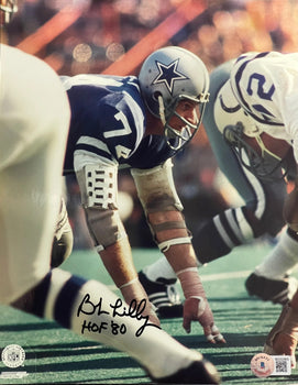 Bob Lilly Autographed 8X10 Football Photo