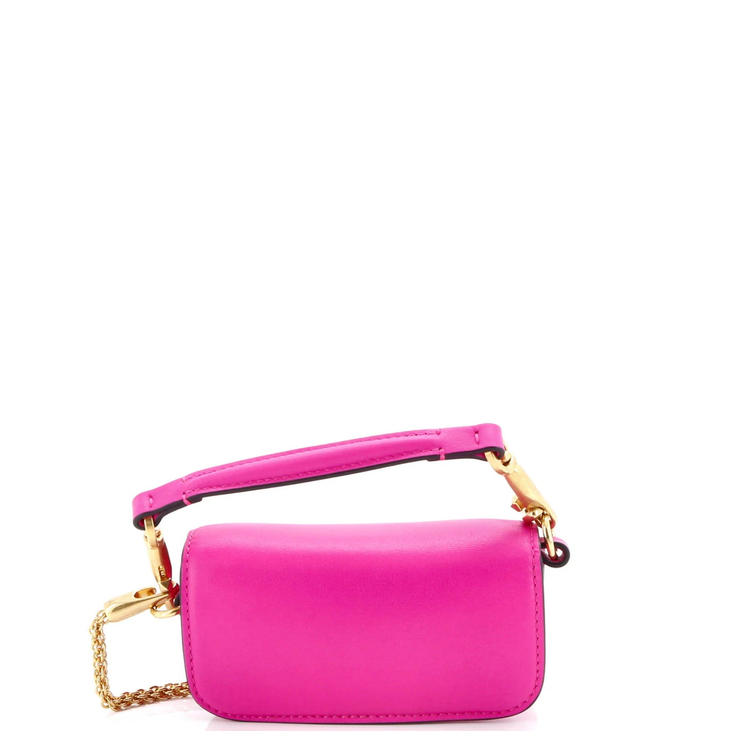 Valentino Garavani Vlogo Loco Flap Shoulder Bag Leather Mini