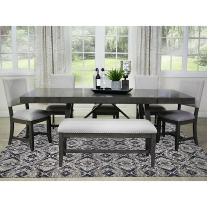 9'X12' Supple Collection All Over Square Design Erased Wool Handmade Rug