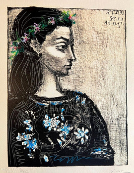 Pablo Picasso - Lithograph Signed Coa - Limited Pencil Numbered