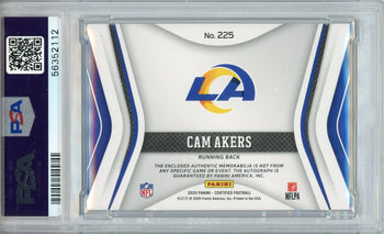 Cam Akers Autographed 2020 Panini Certified