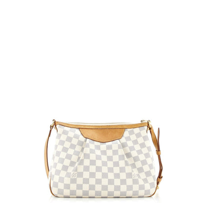 Louis Vuitton Siracusa Handbag Damier Pm