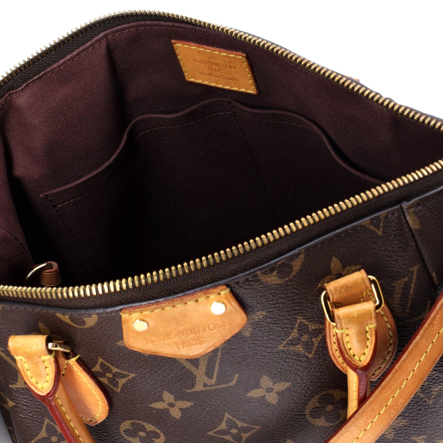 Louis Vuitton Turenne Handbag Monogram Canvas Mm