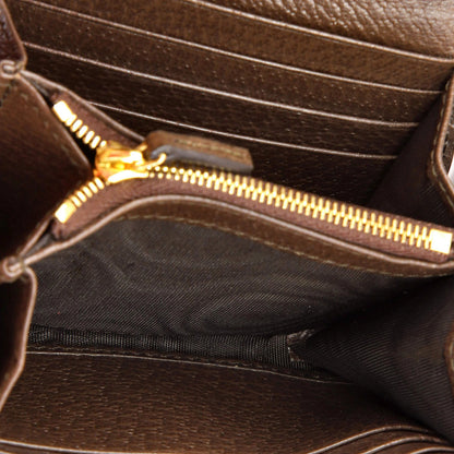 Gucci Blondie Nm Wallet On Chain Gg Coated Canvas Medium