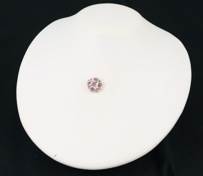 Ruby 0.15Ct Spinel 0.10Ct Diamond 0.18Ct Pendant K18