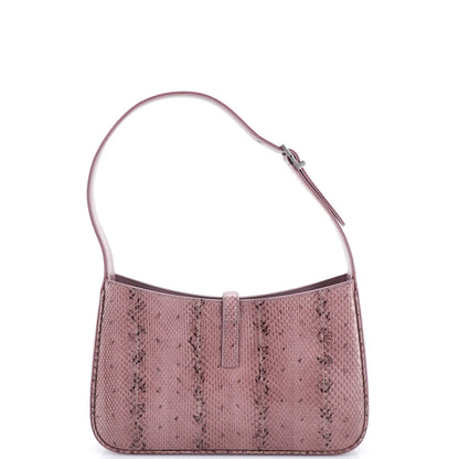 Saint Laurent Le 5 A 7 Hobo Snakeskin Small