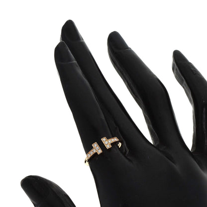 TIFFANY&Co.   Ring TWire Diamond K18 Pink Gold
