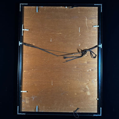 Theo Tobiasse Lithograph Print Israel Signed Edition Authentic Framed