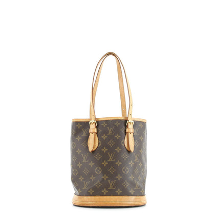 Louis Vuitton Petit Bucket Bag Monogram Canvas