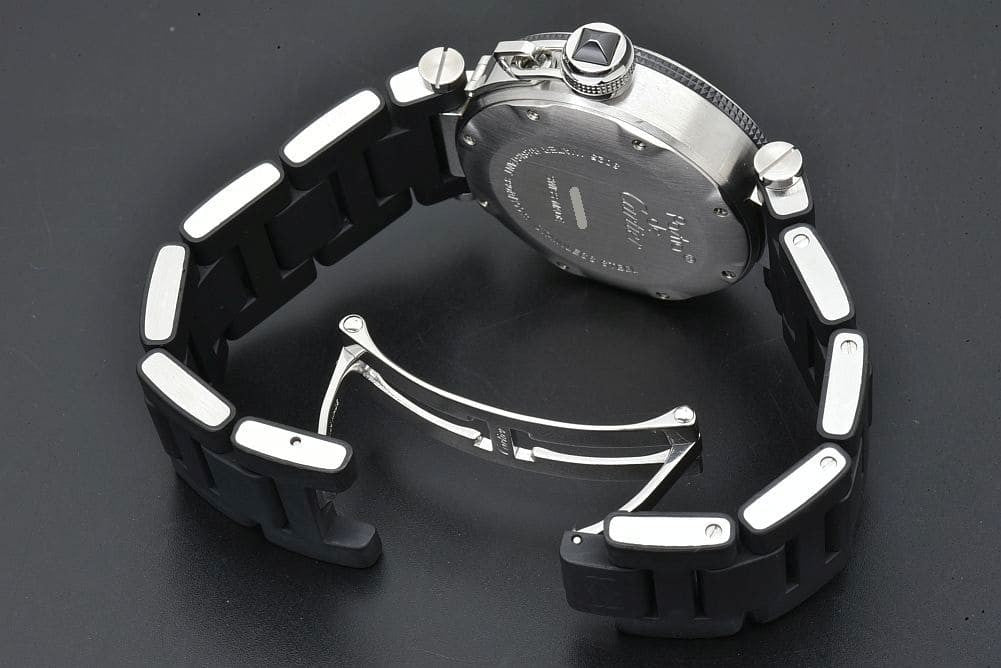 Cartier Pasha Sea-Timer 33Mm Boys W3140003 3025