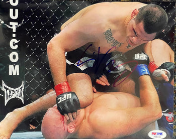 Cain Velasquez Autographed 8X10 Ufc Photo