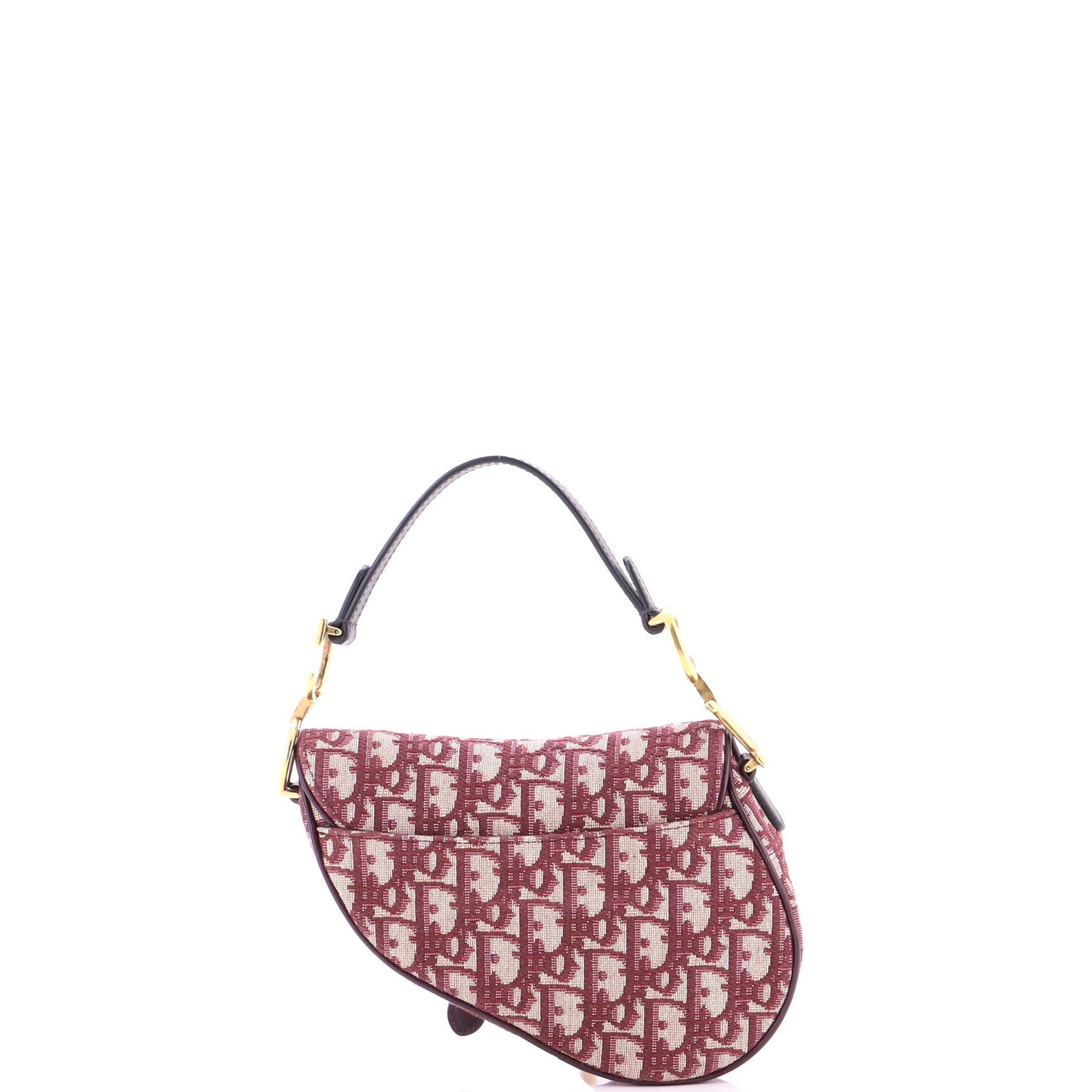 Christian Dior Saddle Handbag Oblique Canvas Mini
