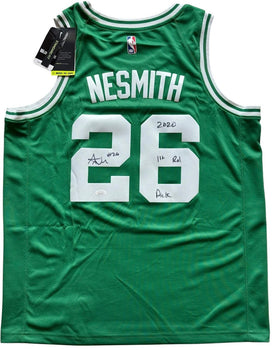 Aaron Nesmith Autographed Authentic Boston Celtics Nike Jersey (Jsa)