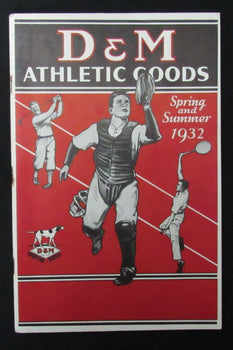 1932 D&M Spring & Summer Athletic Goods Catalog