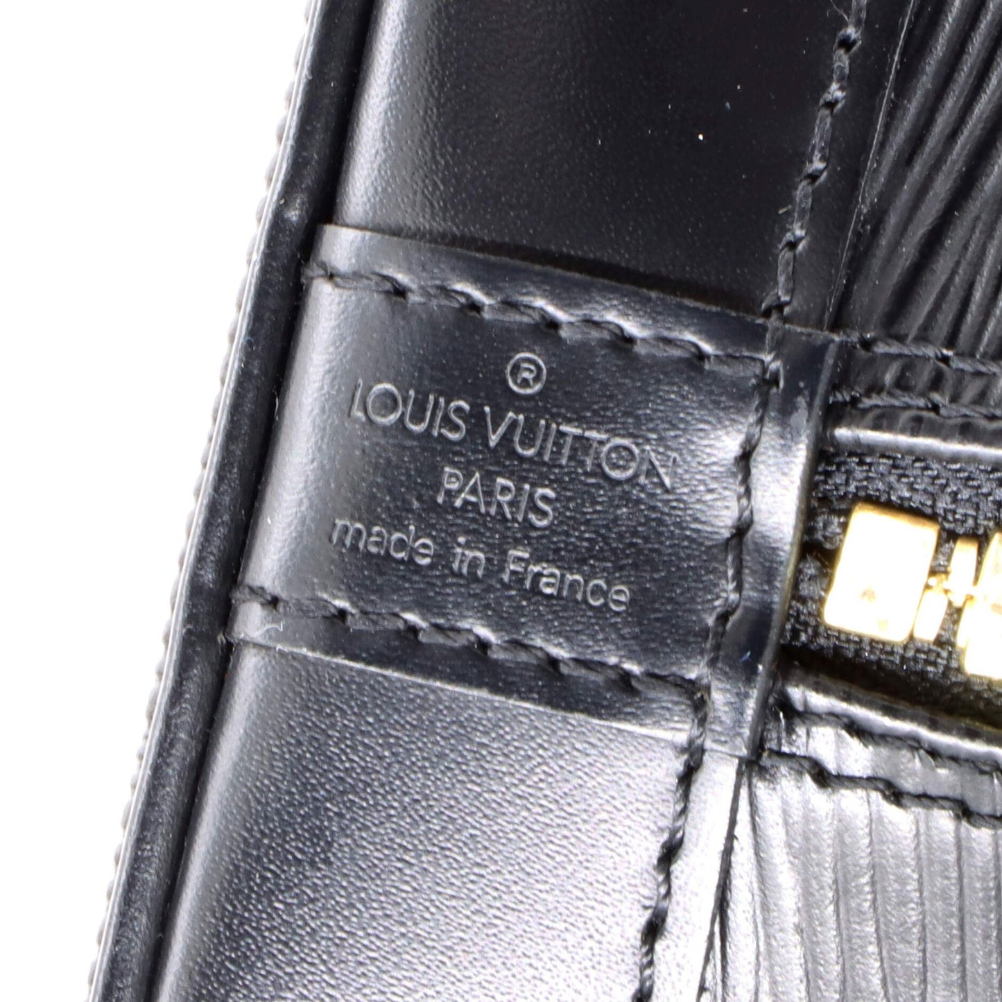 Louis Vuitton Vintage Alma Handbag Epi Leather Pm