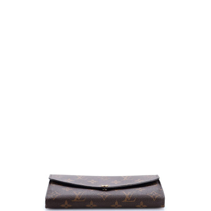 Louis Vuitton Sarah Wallet Nm Monogram Canvas
