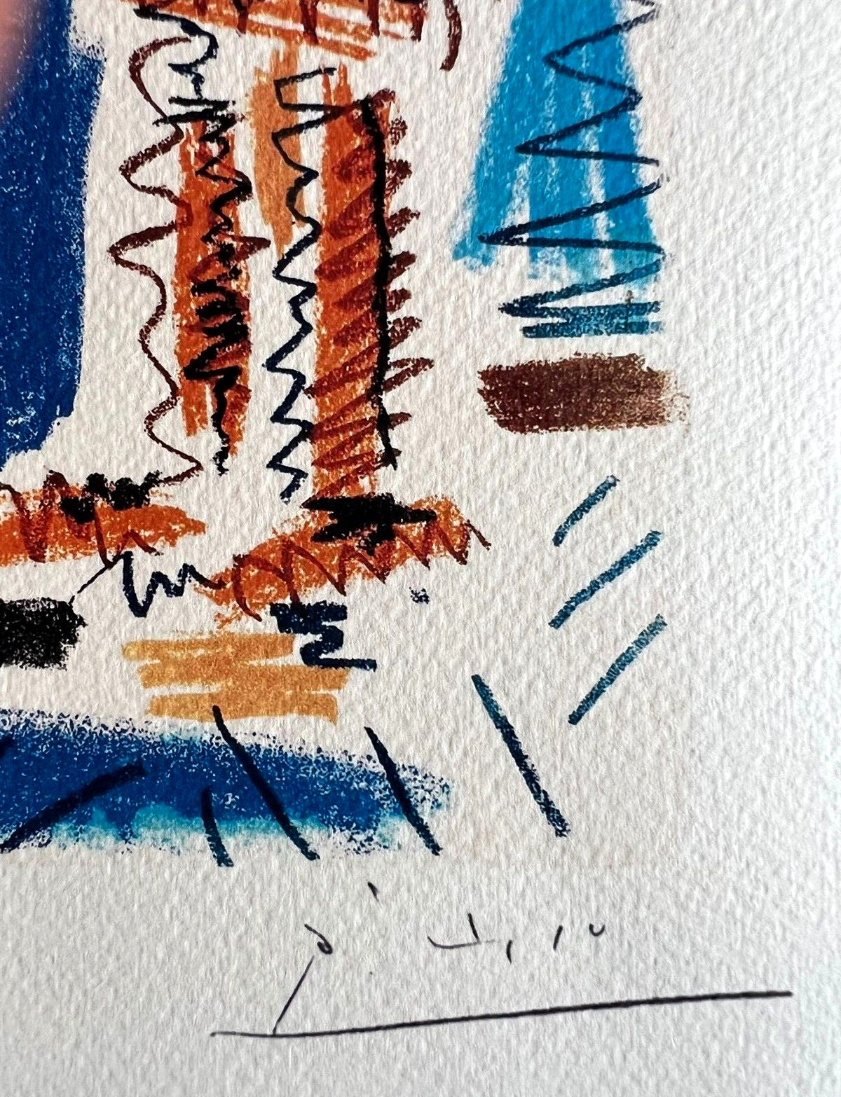 Pablo Picasso Lithograph Coa Signed Numbered And Limited