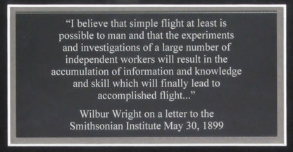 Orville Wright Signed/Autographed Bank Check With Photos Framed Psa/Dna 192193