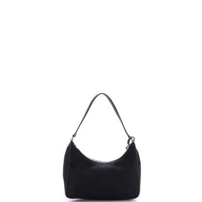 Prada Re-Edition 2005 Hobo Tessuto With Saffiano Leather Mini