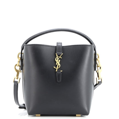 Saint Laurent Le 37 Bucket Bag Leather Mini
